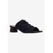 Women's Banan Sandals by J. Renee in Black (Size 9 1/2 M)