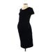 Isabel Maternity Casual Dress - Sheath: Black Dresses - Women's Size X-Small