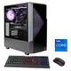 HYRICAN Gaming-PC "GAMEMAX Contac BG 7126" Computer Gr. Microsoft Windows 11 Home (64 Bit), 16 GB RAM 1000 GB SSD, schwarz (schwarz, grau) Gaming PCs