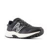 Laufschuh NEW BALANCE "WT410", Gr. 37, schwarz-weiß (schwarz, weiß), Synthetik, sportlich, Schuhe, Walkingschuh, Trailrunningschuh