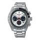 Speedtimer Go Large Solar Chronograph 41.5mm Mens Watch Silver