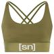 super.natural - Women's Super Top - Sports bra size 36 - S, olive