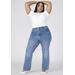 Plus Size Women's The Flare Jean by ELOQUII in Medium Wash Denim (Size 26)