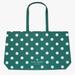 Kate Spade Bags | Kate Spade | Polka Dot Reusable Tote Bag Nwt | Color: Green/White | Size: Os