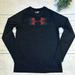 Under Armour Shirts & Tops | Boys Under Armour Heat Gear Long Sleeve Shirt | Color: Black/Red | Size: Xlb