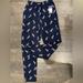 Polo By Ralph Lauren Intimates & Sleepwear | Nwt Polo Ralph Lauren Navy Skiing Bear Pajama Pants Unisex Size Small | Color: Blue/Tan | Size: S