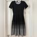 Lularoe Dresses | Lularoe Amelia Dress Dipped Polka Dot | Color: Black/White | Size: S