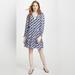 Anthropologie Dresses | Anthropologie Velvet By Graham & Spencer Leah Tie-Dyed Peasant Dress Small | Color: Blue | Size: S