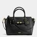 Coach Bags | Coach Blake Carryall Lg Bag Black Bubble Leather 2 Straps Shoulder Crossbody Nwt | Color: Black | Size: Apx 11 3/4" (L) X 8 3/4" ( H) X 5 1/2" (W)