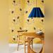 Anthropologie Wall Decor | Anthropologie Nottene Birds At The Pond Wallpaper Nwt | Color: Brown/Yellow | Size: Os