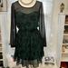 Jessica Simpson Dresses | Black And Green Jessica Simpson Short Dress Size S | Color: Black/Green/Red | Size: S