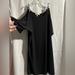 Michael Kors Dresses | Black Dress, Chain Detail And Open Shoulders, Mini | Color: Black | Size: Xl