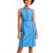 J. Crew Dresses | Nwt J. Crew Paneled Sheath Dress Size 0 Blue Navy White F4122 | Color: Blue | Size: 0