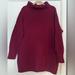 Free People Sweaters | Free People Ottoman Tunic Oversized Sweater | Color: Purple/Red | Size: Xl