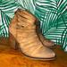 Free People Shoes | Free People Hybrid Cut Strap Brown Leather Boots 39/8.5-9 | Color: Brown | Size: 9