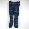 Athleta Pants & Jumpsuits | Athleta ~ Womens Medium ~ Navy Blue Leggings Pants Geometric Design Pants | Color: Blue | Size: M