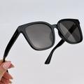 Gucci Accessories | Gucci Gg1346sk 002 Brand New Sunglasses Black Brown Polarized Square Unisex | Color: Black/Gray | Size: Os