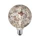 Paulmann 28746 LED Lampe Miracle Mosaic G125 Globe 5W dimmbar Leuchtmittel Schwarz effizientes Licht Warmweiß 2700K E27