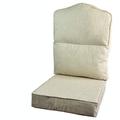 Gilda Replacement Conservatory Cane Furniture DELUXE PIPED - HUMP TOP CHAIR/SOFA/SUITE CUSHIONS (Including Covers and Fillings) for Conservatory Furniture-Wicker,Rattan (Hastings Natural)