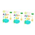 Toyvian 3 Sets Children's Kitchen Toys Childrens Toys Kitchen Gear Children’s Toys Suit for Kids Toys for Babies Toys for Kids Play House Toy Electric Dishwasher Toy Playhouse Toy Baby