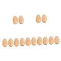 Vaguelly 14 Pcs Children Sand Egg Musical Instrument Easter Egg Wooden Toy Wood Fake Egg Musical Instrument Wooden Childrens Toys Musical Toy Shaker Teaching Aids Baby Beech Wood Color