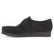 Clarks Originals Mens Wallabee Loafer Suede Black Shoes 12 UK
