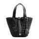 DSGUTWO Women Tote Bag, Casual Top Handle Satchel, Fashion Phone Purse, Black