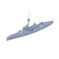 SSMODEL 700528 1/700 3D Printed Resin Kit HMS RN Colossus Battleship