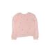 Splendid Sweatshirt: Pink Stars Tops - Kids Girl's Size 14