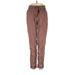 Sonoma Goods for Life Casual Pants - High Rise: Brown Bottoms - Women's Size Medium