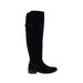 FRYE Boots: Black Print Shoes - Women's Size 8 - Round Toe