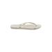 Havaianas Flip Flops: Ivory Solid Shoes - Women's Size 39 - Open Toe