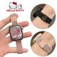 Sanurgente-Bracelet à boucle magnétique Hello Kitty pour Apple Watch Bracelet iWatch Ultra 44mm