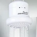 Pommeau de douche électrique chauffe-eau instantané température réglable bain-douche tuyau de