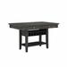 Creationstry 40 L x 60 W Dining Table Wood in Gray | 36.5 H x 40 W x 60 D in | Wayfair KK-24010434