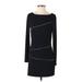 MICHAEL Michael Kors Casual Dress - Sheath: Black Dresses - Women's Size Small