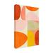 Trademark Fine Art Warm Pastel Geometry On Canvas by Ana Rut Bre Print Canvas, Cotton in Orange/Pink/Yellow | 19 H x 12 W x 2 D in | Wayfair