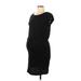 H&M Mama Casual Dress - Sheath: Black Print Dresses - Women's Size Medium Maternity