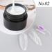 Melotizhi 6ml Nail Spider Polish Paint Nail UV LED Gel Varnish Drawing 3D Silk Line Nail Gel Nail Polish Colors Jelly Gel Nail Paint Supplies Neutral Quick Dry Breathable Long Lasting Top Coat