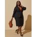 Plus Size Power Twill Blazer