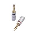 Piartly Universal Portable 5mm Banana Plug High Conductivity Copper Speaker Connectors Loudspeaker Repair Accessories Spare Parts