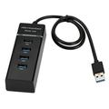 Pristin USB Hub PC Lap Adapter Hub PC USB 3.0 Adapter USB HUB USB Hub Speed 4 Port Ajcoflt QISUO HUB Splier USB Hub ERYUE Speed