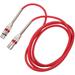 Microphone to Mixer Amplifier Sound Card Audio Cable Three-core XLR Male 3-pin Female Three-hole Red 2 Meters Wire Cord Home System