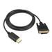 Carevas Data line DVI Adapter DisplayPort BUZHI Adapter DisplayPort Display DP DVI Adapter Port DVI Cable Display Port DVI Male Male DisplayPort Display Port 1080P Monitor Display DVI Cable Adapter