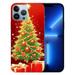 COMIO Christmas Case for iPhone 14 Glitter Christmas Tree Pattern Shockproof Hard PC Bumper Cute Phone Cover Compatible with iPhone 14 (6.1 inches)