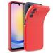 Innens Phone Case for Samsung Galaxy A55/A25/A15 5G 6.5inch Liquid Silicone Protective Cover Red