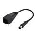 Emoshayoga Adapter Converter Transfer Cord Adapter Power Supply Converter Transfer Cable for Microsoft for Xbox 360 to for Xbox 360 E