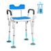 VEVOR Shower Chair,Shower Chair for Inside Shower Bathtub,Non-slip Bathroom Bench Bath Chair for Elderly Disabled Handicap