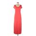 Old Navy Casual Dress - Maxi: Red Dresses - Women's Size Medium Petite