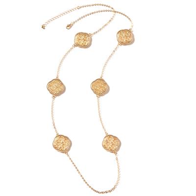 Women's Filigree Necklace by Accessories For All in Gold